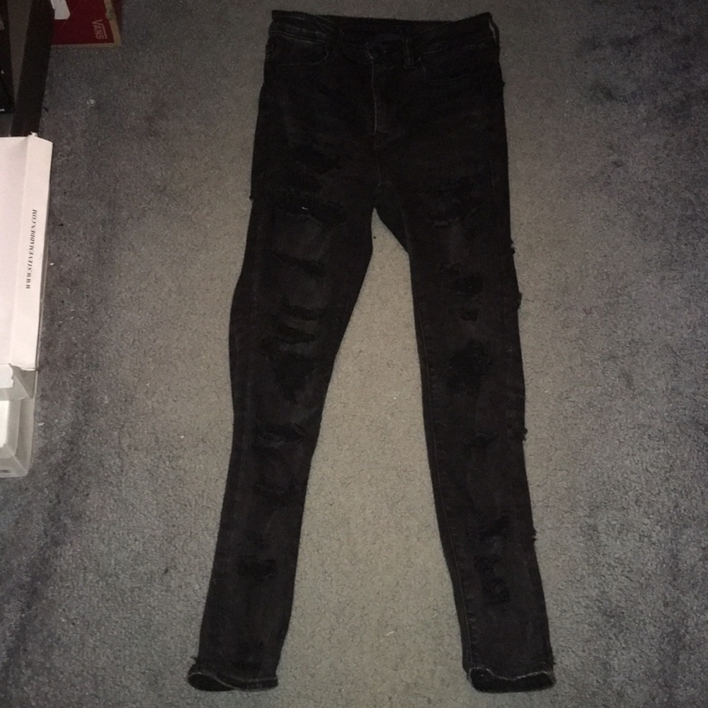 American eagle super high rise jegging